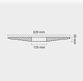 Розетка 1.56.003 d52см