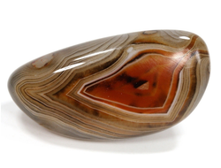 Сердолик, сардоникс, полировка, Индия (50*26*26 мм, 45 г) №28994