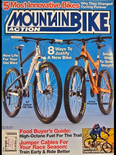 MMountain Bike Action Magazine March 2013 Иностранные спортивные журналы в Москве, Intpressshop
