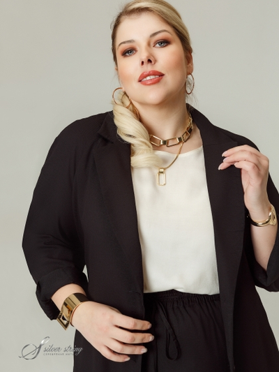 Тренч-жакет 34062115-02 размеры 52,54,58