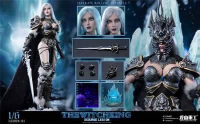 Королева-Лич (делюкс) - Коллекционная фигурка 1/6 Lich King Scourge Legion Luxury Edition (LS2024-01A) - Longshan