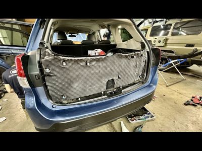 Шумоизоляция Subaru Forester / Субару Форестер