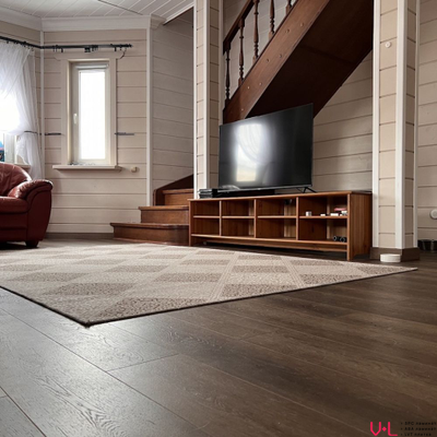 SPC ламинат First Floor Сканди Дуб Кофе 1F021