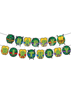 Гирлянда НВ черепашки ниндзя