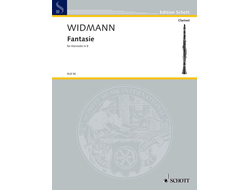 Widmann, J: Fantasie for Clarinet solo