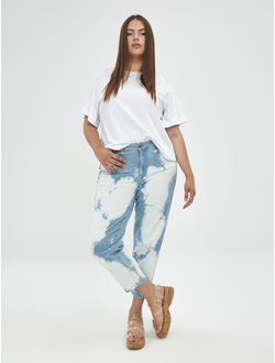 Джинсы-кюлотты для полных женщин