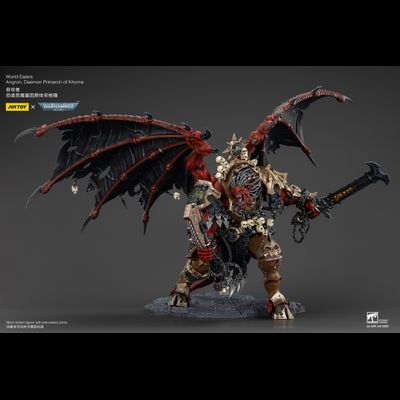 Ангрон, демонический примарх Пожирателей Миров (Warhammer 40K) - КОЛЛЕКЦИОННАЯ ФИГУРКА 1/18 World Eaters Angron, Daemon Primarch of Khorne (JT01178) - JOYTOY