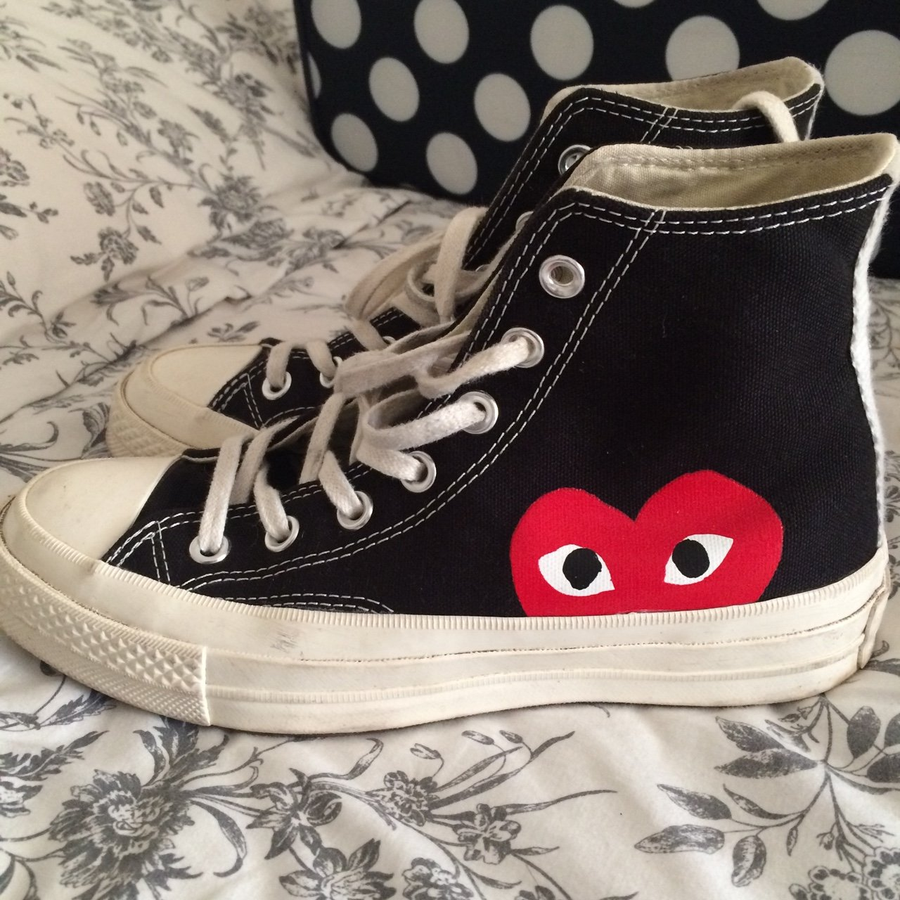 Converse x comme des garcons РєРµРґС‹