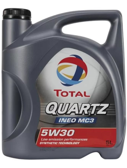 Масло моторное Total Quartz Ineo MC3 5W30 5л.