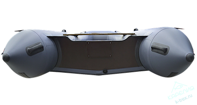 Лодка ПВХ Hunterboat Хантер Классика 390New2022 Серая