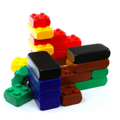 Конструктор детский «Веселые блоки»