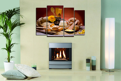 Модульная картина "Домашний вкус"