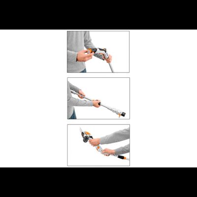 Аккумуляторные мотоножницы STIHL HSA 25 + телескопическая штанга