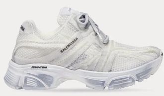 КРОССОВКИ BALENCIAGA Phantom Sneaker in white monocolor fabric and mesh