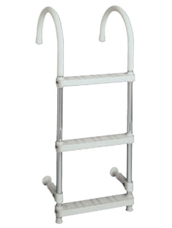 Трап навесной с двумя ступеньками