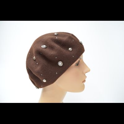 Берет Vizio 3633 BL шоколад