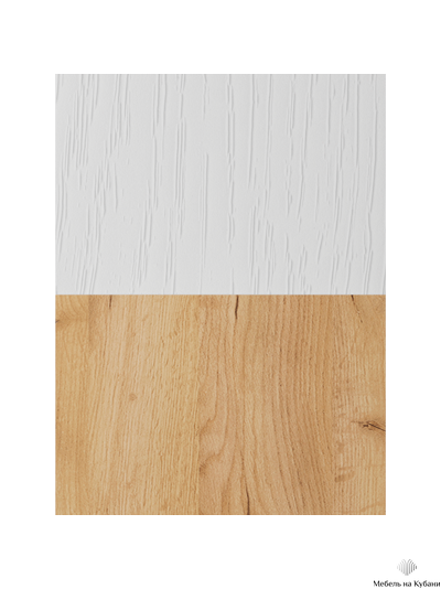 ТВМ-7 Тумба под ТВ Белый/Дуб Крафт золотой