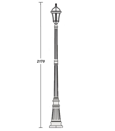 Светильники садово-парковые ROME S (Рим)