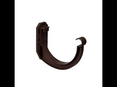 RAINWAY КРОНШТЕЙН ЖЕЛОБА СТАЛЬНОЙ, ЦВЕТ КОРИЧНЕВЫЙ