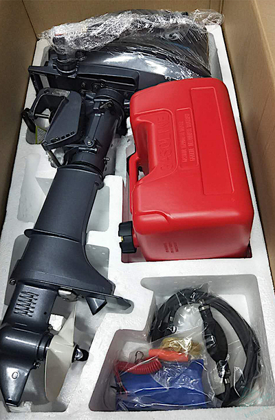 Лодочный мотор ALLFA CG T5 ( с внешним баком 12л )