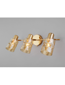 Настенный светильник Eurosvet Ansa 20120/3 перламутровое золото