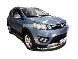 Защита переднего бампера (радиус) d60 для Great wall М4 (2013-)