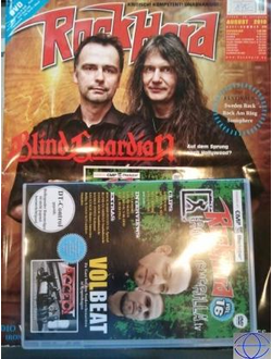 Rock Hard August 2010 Blind Guardian Cover, Немецкие журналы в России, Intpressshop