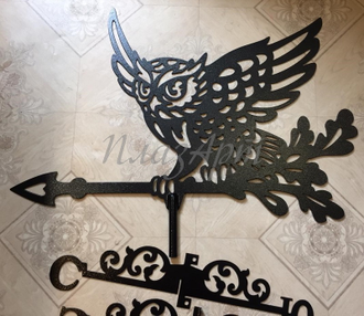 флюгер на крышу Совушка