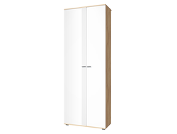 Прихожая ЭМИЛИЯ - Шкаф для одежды ЭЛ-13К Дуб Крафт золотой/Меренга