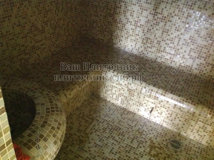 Укладка мозаики 