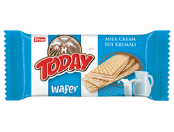 Today Wafer with Milk Cream - Вафли с молочным кремом 35гр