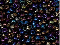 БИСЕР PRECIOSA 10/0 59135  НЕПРОЗРАЧНЫЙ ТЁМНО-СИНИЙ МЕТАЛЛИК (ИРИС) (5г)