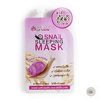 Ночная маска для лица с муцином улитки Le'SKIN Snail Sleeping Mask. 8 гр.