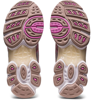 Asics Gel Nimbus 9 White Pure Silver Серебристые с розовым