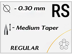 BIG WASP X - Round Shader Medium Taper / 0.30