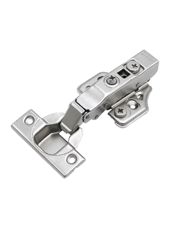 Петля Prima  All-2-Way 3D, Clip-on накладная с доводчиком, никель