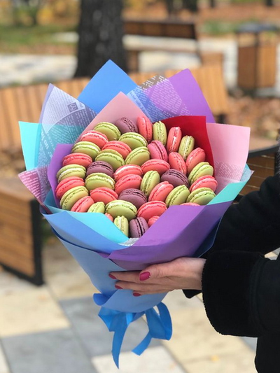 Букет "Макаруны" мини
