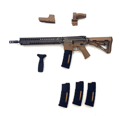 Штурмовая винтовка с обвесом 1/6 (FS-73033) - FLAGSET