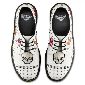 Полуботинки Dr. Martens 1461 Rock & Roll белые в Перми