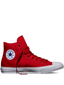 кеды converse II красные высокие фото