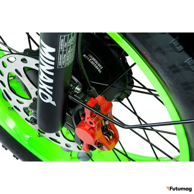 Электровелосипед Minako F11 Dual Салатовый