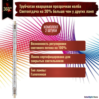 Philips Plusline Pro 150w 78.3mm 240v R7s