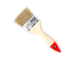 Кисть плоская 1,5" ( 38мм) с деревянной ручкой