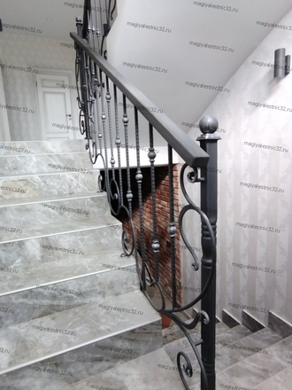 Перила для лестницы - Арт 018