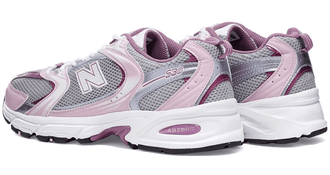 New Balance 530 (Белые с розовым) Арт1