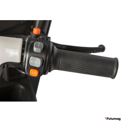 Электротрицикл Rutrike Gelbert Sarin 48V/60V 1000Вт коричнево-белый