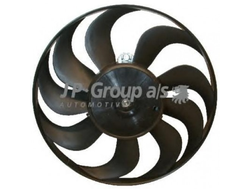 Вентилятор радиатора охлаждения двигателя правый