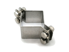 Хомут силовой для квадратной трубы 40мм