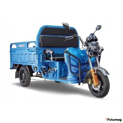 Грузовой электротрицикл Rutrike Гибрид 1500 60V1000W синий