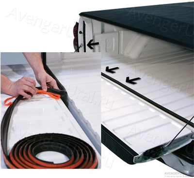 Уплотнитель заднего борта